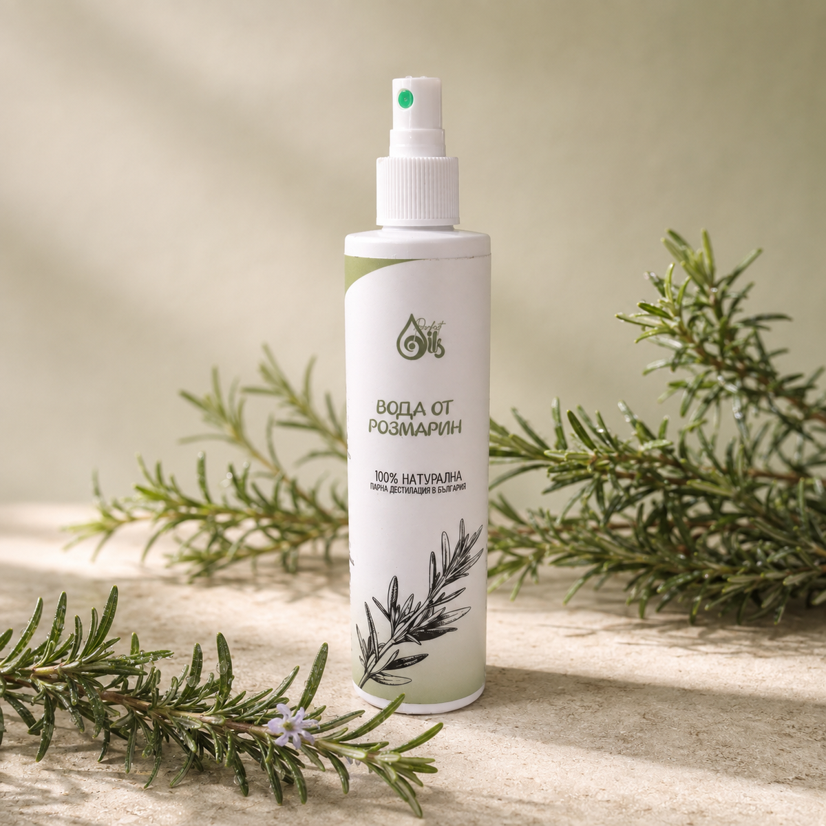 Rosemary Water 250 ml – Intensive Care for hair, scalp and aromatherapy | PerfectOils