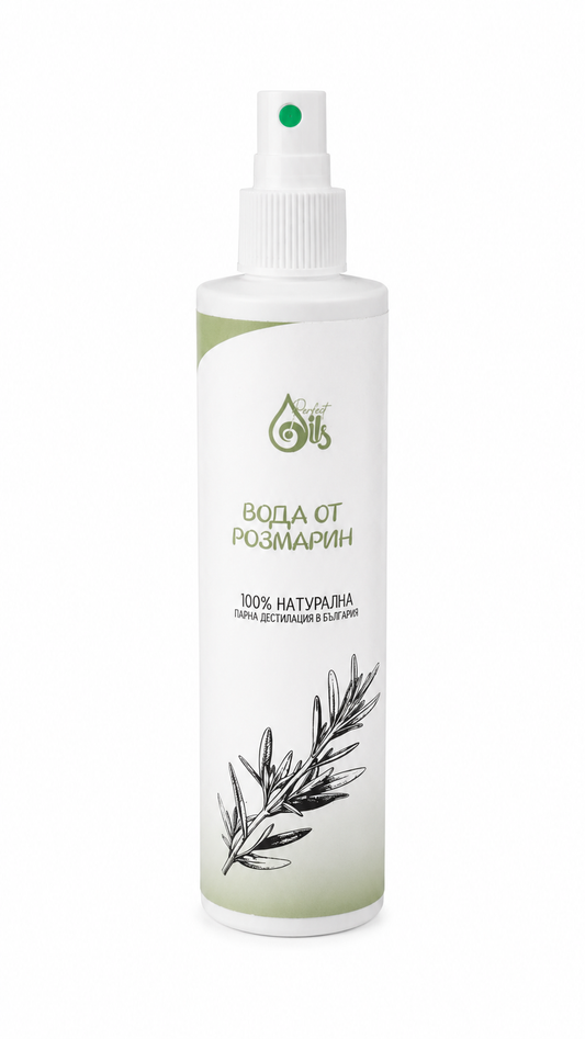 Rosemary Water 250 ml – Intensive Care for hair, scalp and aromatherapy | PerfectOils