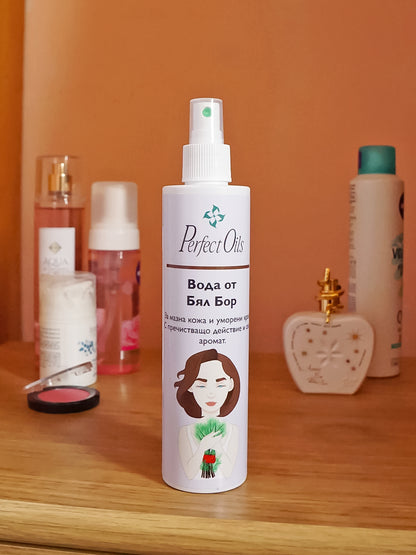 Вода от Бял Бор 250 мл – освежаваща грижа за крака и тяло след натоварен ден