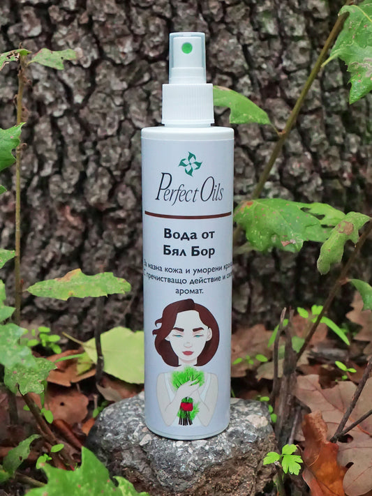 Вода от Бял Бор 250 мл – освежаваща грижа за крака и тяло след натоварен ден