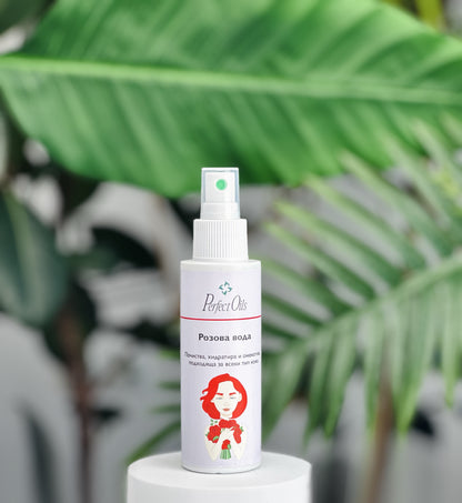 Natural Rose Water for dry and sensitive skin