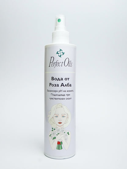 Вода от Роза Алба 250 мл – деликатна грижа за кожа и скалп от PerfectOils