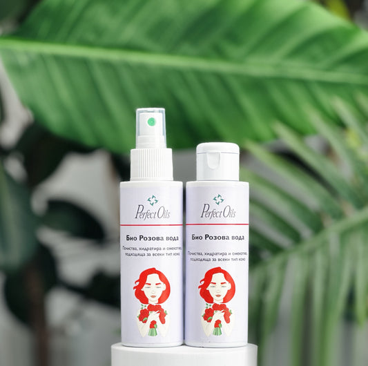 Organic Rose Water – For sensitive and stressed skin