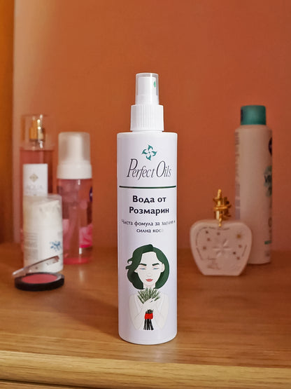 Вода от Розмарин – Интензивна терапия за коса, скалп и ароматерапия | PerfectOils