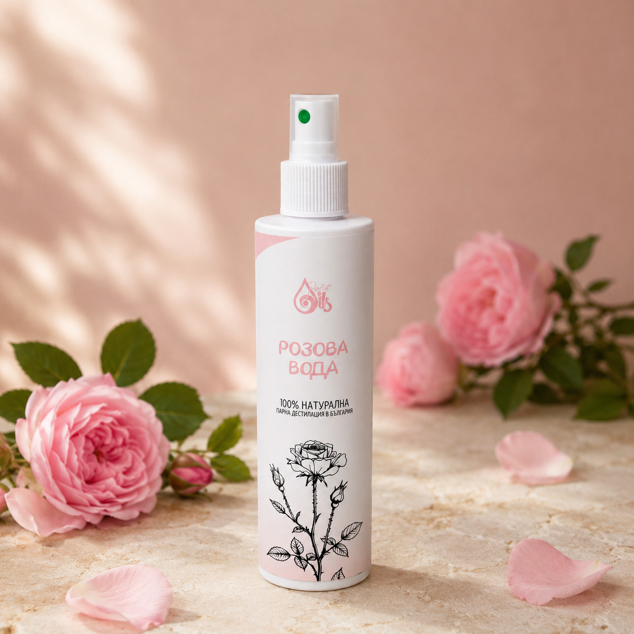 Rose Water – Natural Care for the Whole Body 250 ml - PerfectOils